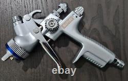 1000 B HVLP Pro Gravity Spray Gun brand new + brand new spraygun cup gti 1.3