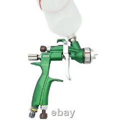 1.3mm Nozzle Paint Gun Water Based Air HVLP Spray Gun Airbrush 600ML Capacity