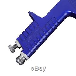 1.4/0.8mm Nozzle Paint Base Primer HVLP 2-Spray Guns Set Gauge Auto Gravity Feed