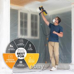 2476838 Flexio 1500 Handheld HVLP Paint Sprayer, Sprays Unthinned Latex, Include