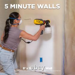 2476838 Flexio 1500 Handheld HVLP Paint Sprayer, Sprays Unthinned Latex, Include