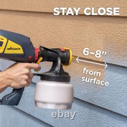 2476838 Flexio 1500 Handheld HVLP Paint Sprayer, Sprays Unthinned Latex, Include
