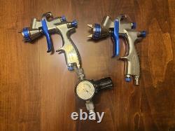 (2) Blue Point USA HVLP Spray Gun Max 29 PSI 2.0 Bar Max Air 100 PSI 7.0 Bar I12