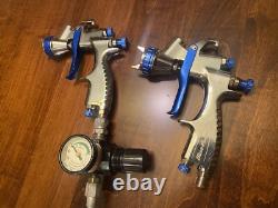 (2) Blue Point USA HVLP Spray Gun Max 29 PSI 2.0 Bar Max Air 100 PSI 7.0 Bar I12