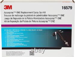 3M Accuspray ONE HVLP Spray Gun Kit Automotive Paint Sprayer With Control Valve