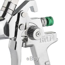 4 pcs 2.5mm HVLP Gravity Spray Gun Kit with Auto Paint Primer Metal Flake