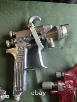 5 Binks HVLP Spray guns