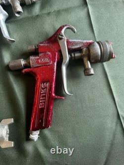 5 Binks HVLP Spray guns