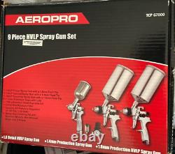 AEROPRO HVLP 9 Piece Spray Gun KIT G7000