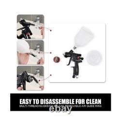 AEROPRO Tools A608 HVLP Air Spray Gun, 1.3mm, 600cc Auto Paint Spray Gun, A