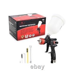 AEROPRO Tools A608 HVLP Air Spray Gun, 1.3mm, 600cc Auto Paint Spray Gun, A