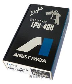 ANEST IWATA LPH400 Gravity HVLP Spray Gun LPH-400-144LV 1.4 mm LPH400LV NEW