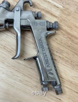 ANEST IWATA LPH400-LV4 Extreme Series HVLP Gravity Feed Spray Gun 400LV 1.5 C