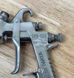 ANEST IWATA LPH400-LV4 Extreme Series HVLP Gravity Feed Spray Gun 400LV 1.5 F