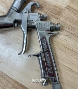 ANEST IWATA LPH400-LV4 Extreme Series HVLP Gravity Feed Spray Gun 400LV 1.5 H