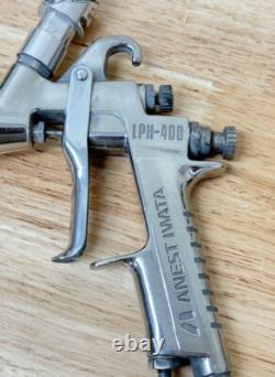 ANEST IWATA LPH400-LV4 Extreme Series HVLP Gravity Feed Spray Gun 400LV 1.6 D