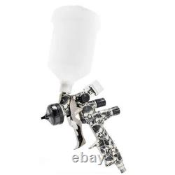 ANi Skull Gravity Spray Gun Kit (ANISKULLGUN) Comes with WB, HVLP & Clear Aircap