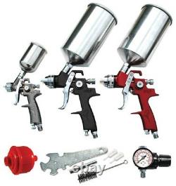 ATD Tools 6900 9 Pc. HVLP Spray Gun Set