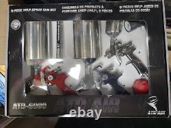 ATD Tools 6900 9-Piece HVLP Spray Gun Set