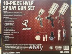 ATD Tools 6900 9-Piece HVLP Spray Gun Set