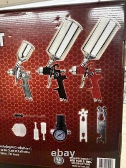 ATD Tools 6900 9-Piece HVLP Spray Gun Set