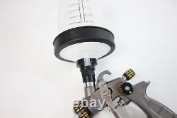 ATOM Mini X16 HVLP Gravity Feed Air Spray Gun With FREE GUNBUDD ULTRA LIGHT