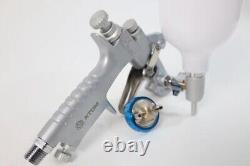 ATOM Mini X9 HVLP Gravity Feed Air Spray Gun FREE GUNBUDD ULTRA LIGHTING SYSTEM