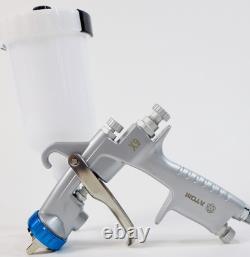ATOM Mini X9 HVLP Spray Gun 1.0/1.2/1.3/1.4mm Pro Auto Paint Tool