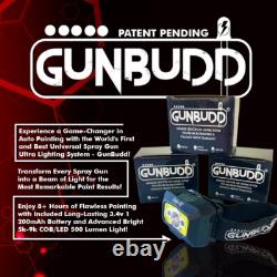 ATOM Mini-X9 HVLP Touch-Up Paint Spray Gun 1.2/1.3mm -Auto Body Detail + GUNBUDD