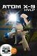 Atom Mini-x9 Professional Mini Spray Gun Hvlp With Gunbudd Ultra Lighting System