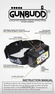 ATOM Mini- X9 Touch-Up Paint Gun HVLP Spray Gun WITH FREE GUNBUDD ULTRA LIGHT