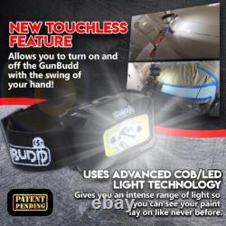 ATOM X20 Automotive Paint Gun HVLP Car Clearcoat Basecoat With FREE GUNBUDD LIGHT