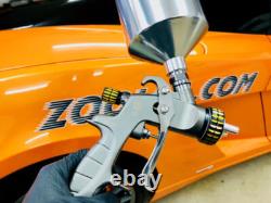 ATOM X20 HVLP SPRAY PAINT GUN Kit Auto Car Detail Touch Up Paint with FREE GUNBUDD
