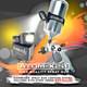 Atom X20 Hvlp Spray Gun Solvent/waterborne Auto Paint + Free Gunbudd