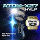 Atom X27 Hvlp Professional Spray Paint Gun Auto Painting With Free Gunbudd Light