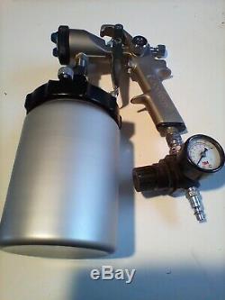 Accuspray 19 Series Hvlp Spray Gun New Parts 1.1 Tip. #9 &10 Cap Case