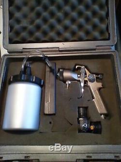 Accuspray 19 Series Hvlp Spray Gun New Parts 1.1 Tip. #9 &10 Cap Case