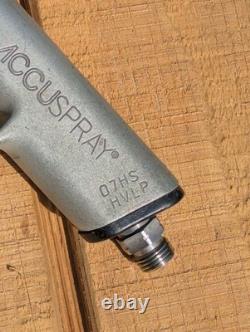 Accuspray HVLP Isaac 07 Series Spray Gun 726 Air Cap 1.8 Tip And Nozzle