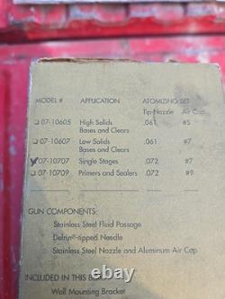 Accuspray HVLP Isaac 07 Series Spray Gun. Brand New