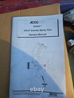 Accuspray HVLP Isaac 07 Series Spray Gun. Brand New