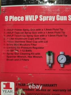 Aeropro hvlp auto paint air spray gun