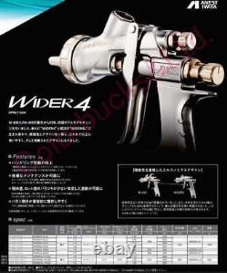 Anest Iwata WIDER4L-V13J2 1.3mm no Cup successor of LPH-400-134LV HVLP Spray Gun