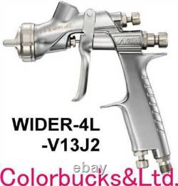 Anest Iwata WIDER4L-V13J2 1.3mm no Cup successor of LPH-400-134LV HVLP Spray Gun