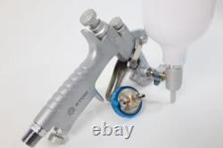 Atom Mini X9 HVLP Gravity Spray Gun Kit Basecoat with FREE GUNBUDD ULTRA LIGHT