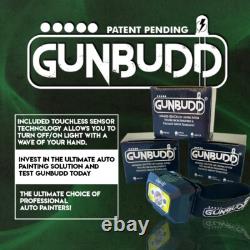 Atom Mini X9 HVLP Mini Auto Paint Spray Gun Basecoat/Detail Kit + FREE GunBudd