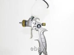 Atom X16 HVLP Mini Spray Gun Gravity Feed Paint Gun With FREE LED Gunbudd Light
