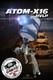 Atom X16 Mini Hvlp Auto Paint Car Air Spray Gun Gravity Feed With Free Gunbudd
