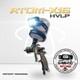 Atom X16 Mini Hvlp High Pressure Air Spray Gun Paint Cars Detail Sprayer Tool