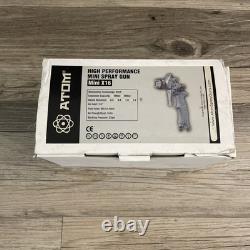 Atom X16 Mini HVLP Professional Paint Gun for Clearcoat Primer WITH FREE Gunbudd