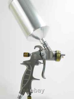 Atom X20 HVLP- Spray Gun Gravity Feed Paint Gun With FREE ULTRA LIGHTING SYSTEM